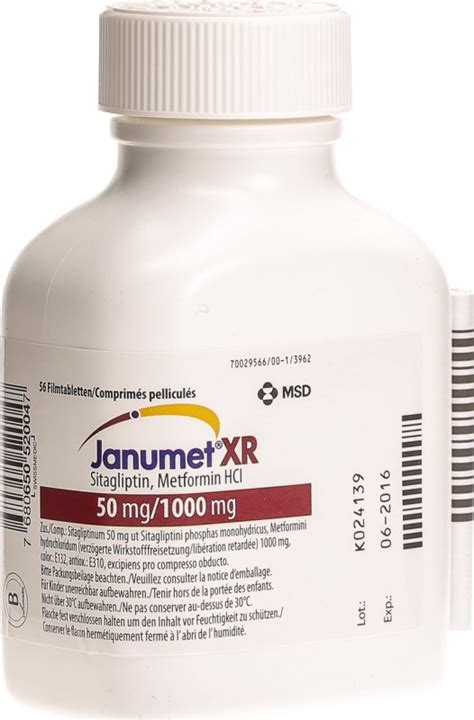 Janumet xr 50 1000mg